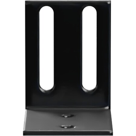 Ekena Millwork Premium Side Wall Bracket, Black GB6001SWBL